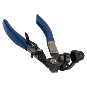 Angled Hose Clamp Pliers For Low Down radiator Hoses Plier With 45 Degree Angle