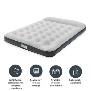 Yawn Air Self Inflating Camping Mattress Double