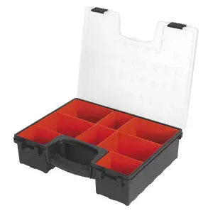 Sealey Parts Storage Case Tool Organiser With 8 Removable Compartments APAS3R