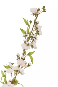 Fiori 94cm Spray Pink Cherry Blossom Artificial Plant Foliage