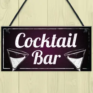 Red Ocean Cocktail Bar Decorations Neon Effect Home Bar Pub Club Man Cave Garden Sign Friendship Gift