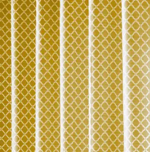 Wold Ring Top Curtains 117cm x 137cm Ochre