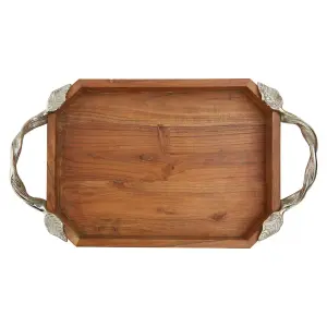 Interiors by Premier Vine Small Rectangular Tray