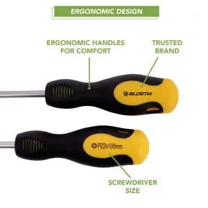 BLOSTM Magnetic Screwdriver Set 10 Piece