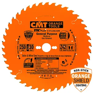 CMT ITK Rip & Crosscut Circular Saw Blade 165 x 20 (+15.87) x 24T - 271.165.24H