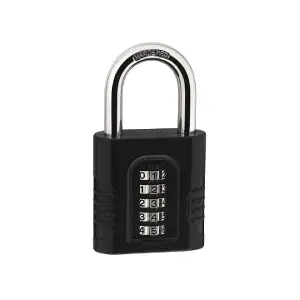 ABUS Mechanical 158/65 65mm Heavy-Duty Combination Padlock (5-Digit) Die-Cast Body Carded