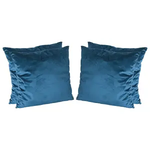 Square Velvet Cushions - 55cm x 55cm - Pack of 4