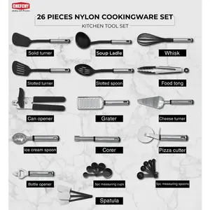 EcoFurn 26 Piece Cooking Utensil Set