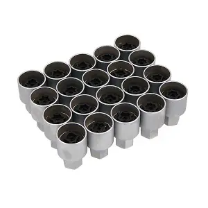 Vauxhall Opel GM Locking Wheel Nut Socket Set 20pc (CT4766)