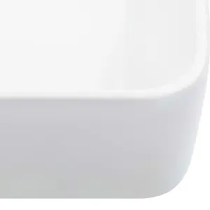 Wash Basin 40x30x13 cm Ceramic White