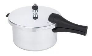 Prestige Silver Round Aluminium Pressure Cooker 4 Litre