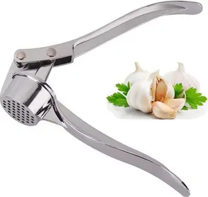 Jsdoin Professional Kitchen Garlic Press/Mincer/Crusher UK, Peeler Squeezer Heavy Duty Garlic Presser,User-Friendly Chopper, Easy To Clean And