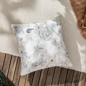 Evans Lichfield Canina Floral Polyester Filled Outdoor Cushion