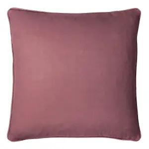 Paoletti Melrose Floral Piped Feather Filled Cushion