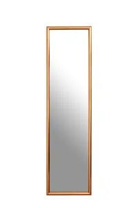 Maison by Premier Mize Copper Plastic Frame Over Door Mirror