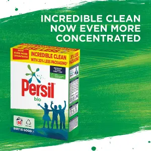 Persil Bio Washing Powder with Biodegradable Ingredients, 60 Washes