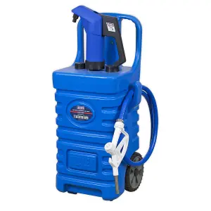 Sealey Mobile Dispensing Tank 55 Litres With AdBlue Pump - Blue DT55BCOMBO1