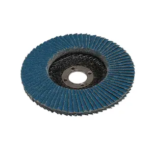 Draper  Zirconium Oxide Flap Disc, 100 x 16mm, 80 Grit  82354