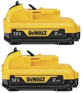 DeWalt DCF801D2 12V XR Brushless Sub Compact Impact Driver x2 2Ah x1 3Ah battery