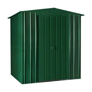 6 x 4 Apex Metal Garden Shed - Heritage Green (6ft x 4ft / 6' x 4' / 1.8m x 1.2m)