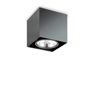 Luminosa Mood Indoor 1 Light Surface Mounted Ceiling Lamp Black, GU10