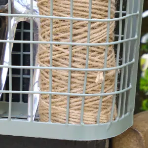 Sage Green Garden Storage Tools Basket