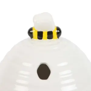 Something Different Beehive Incense Cone Holder White (One Size)