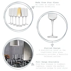 Bormioli Rocco - Inalto Uno Champagne Flutes - 285ml - Pack of 6