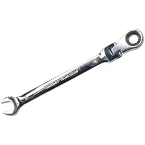 8mm Metric Flexible Flexi Head Ratchet Combination Spanner Wrench 72 Teeth