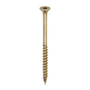 TIMCO C2 Clamp-Fix Multi-Purpose Premium Countersunk Gold Woodscrews - 5.0 x 75 (200pcs)