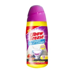 Elbow Grease Foaming Toilet Cleaner, Berry Blast Fragrance, 500g