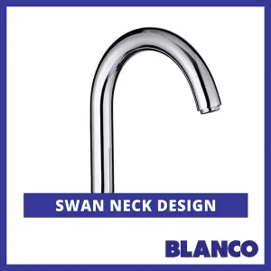 Blanco Regent Eco Flow Mono Kitchen Mixer Tap - Chrome Finish