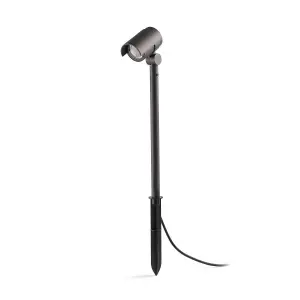 Luminosa Foc LED Outdoor Tall Spike Light Dark Grey IP65