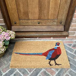 Pheasant Indoor & Outdoor Coir Doormat