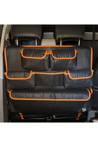 OLPRO Rear Double Seat Storage Organiser - Orange