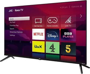 JVC LT-43CR330 Roku TV Smart Full HD HDR LED TV