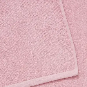 Quick Dry Cotton Bath Sheet (Set of 2) Pink