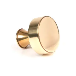 From The Anvil Aged Brass Scully Cabinet Knob - 38mm