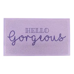 Hello Gorgeous Doormat (70 x 40cm)