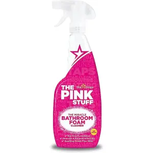 Stardrops The Pink Stuff Miracle Bathroom Foam Cleaner, 750ml (Pack of 6)