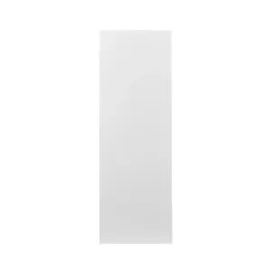 GoodHome Stevia Gloss white Slab Tall larder Cabinet door (W)500mm (H)1467mm (T)18mm