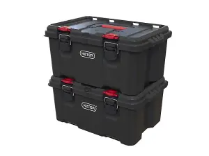 Keter Stack N Roll Tool Box - Heavy-Duty Storage for All Your Tools