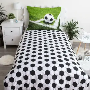 Football 100% Cotton Single Duvet Cover