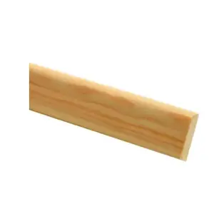 PACK OF 10 (Total 10 Units) - Premium MT Pine Flat D Shape - 8mm x 34mm x 2400mm Length