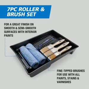 Harris Trade Micropoly Roller set, 7 pieces