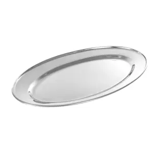 Buckingham Stainless Steel Oval Platter Serving Tray , 25 cm