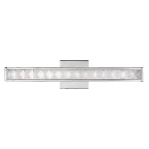 Elstead Jessie Integrated LED 1 Light Indoor Wall Light Polished Chrome