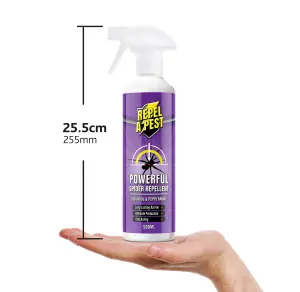 Repel-A-Pest - Spider Repellent Deterrent Spray - Eco-Friendly Pest Control Defence, Contains Peppermint & Geraniol  - 500ml