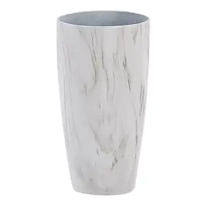 Plant Pot LIMENARI Stone White