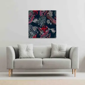 Leaves of Tropical Plants (Canvas Print) / 61 x 61 x 4cm